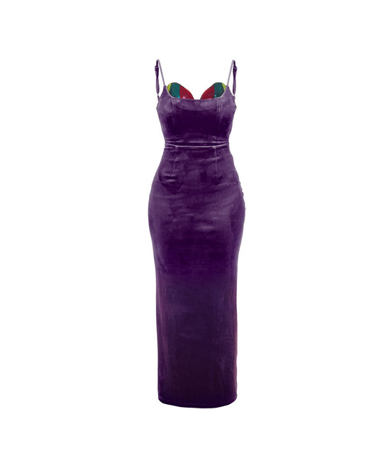 LETO MAXI DRESS - PURPLE