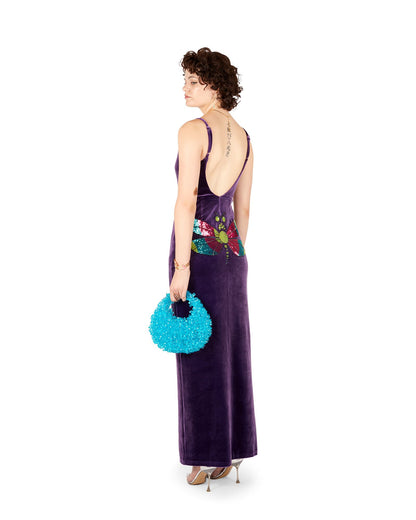 LETO MAXI DRESS - PURPLE