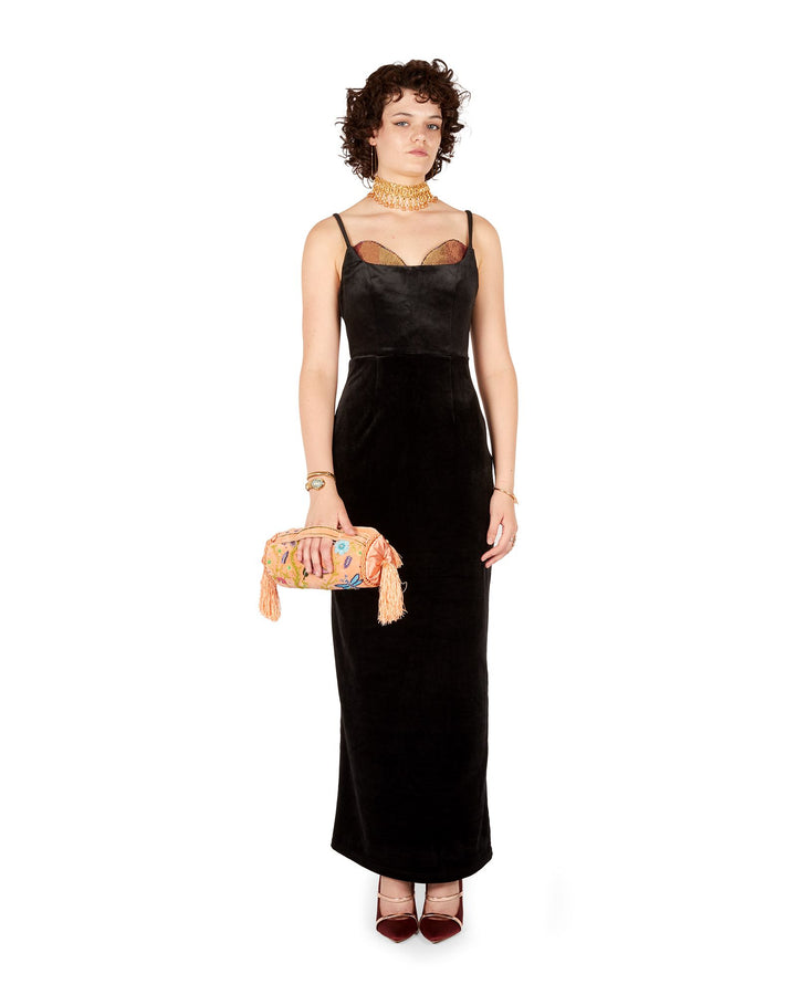 LETO MAXI DRESS - BLACK