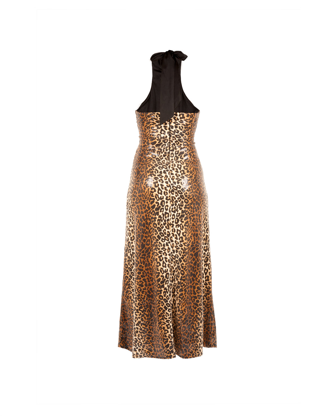 ZIVA HALTER NECK DRESS