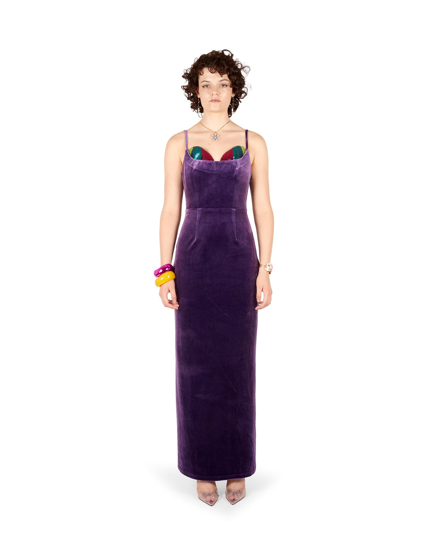 LETO MAXI DRESS - PURPLE